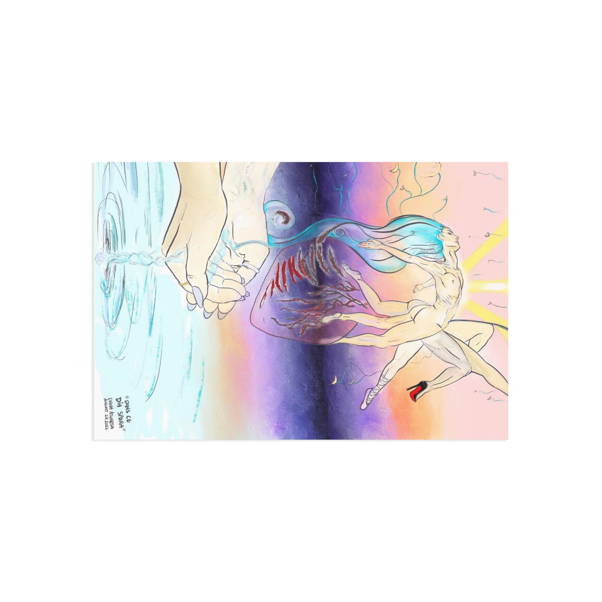 Dans Ce Dia Spora - Fine Art Postcards