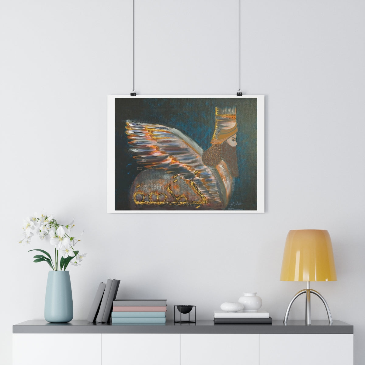 Lamassu Gold - Giclée Art Print