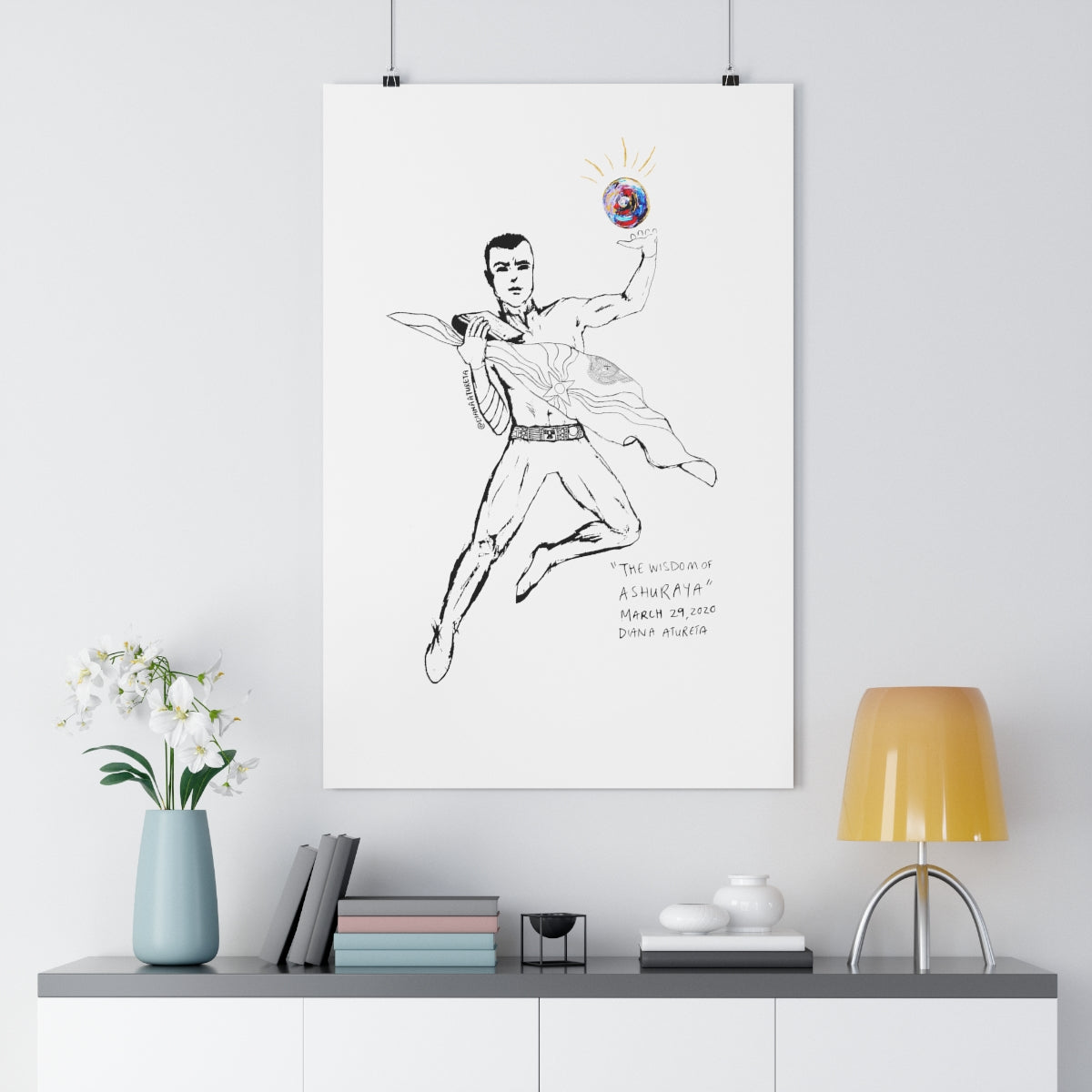 The Wisdom of Ashuraya - Giclée Art Print