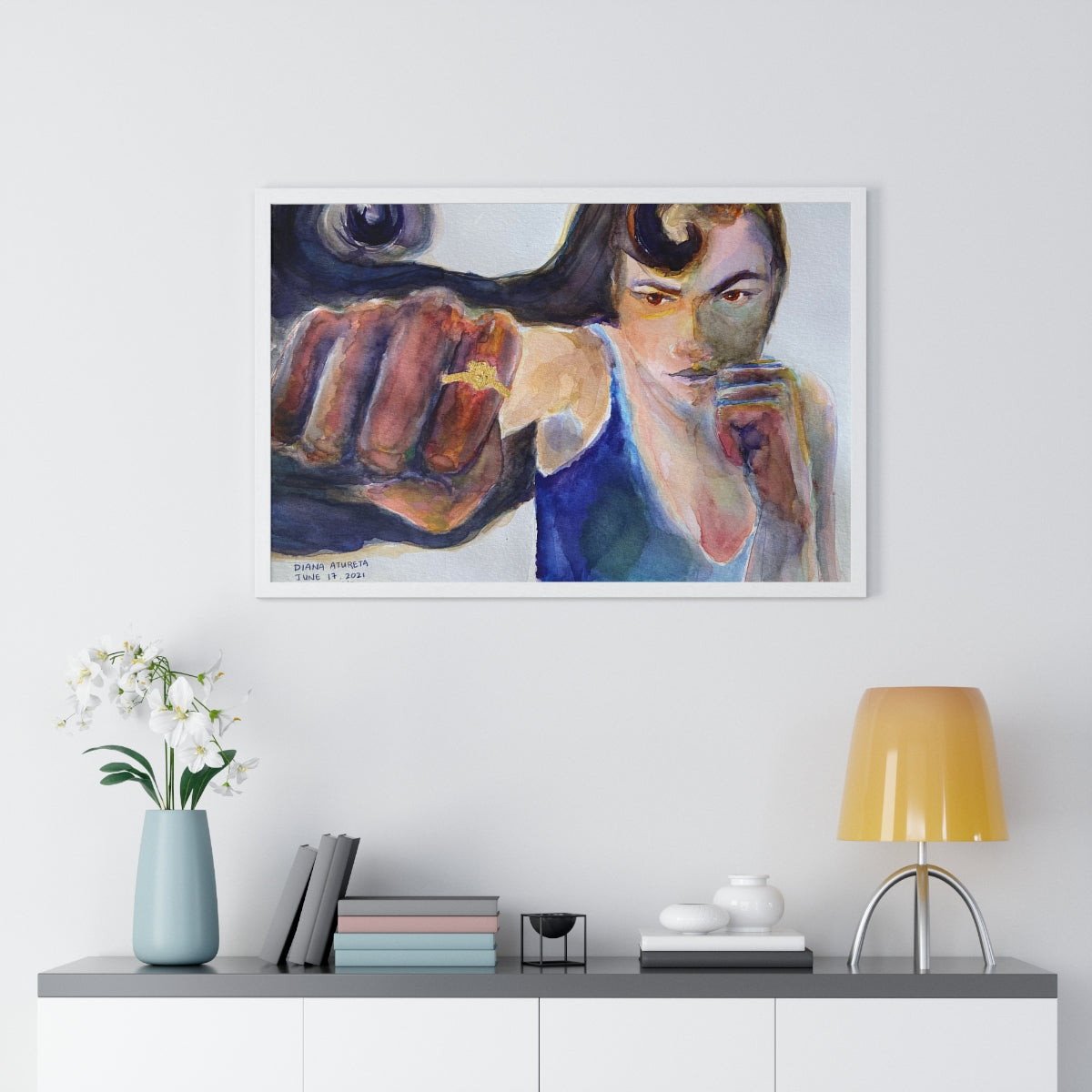 Ashureta's Power - Premium Framed Horizontal Poster
