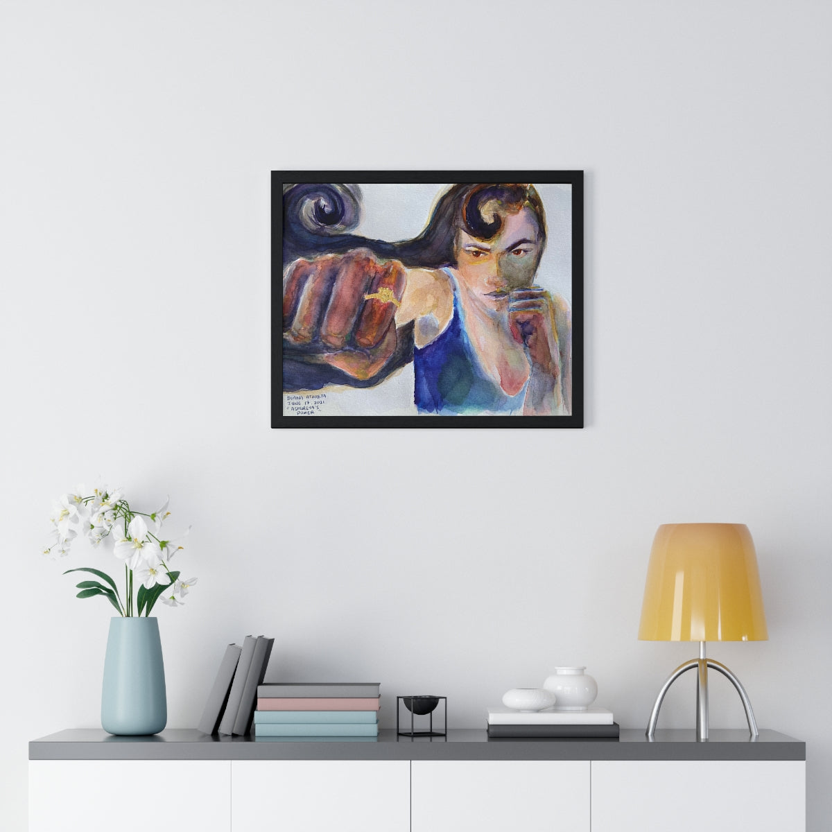 Ashureta's Power - Premium Framed Horizontal Poster