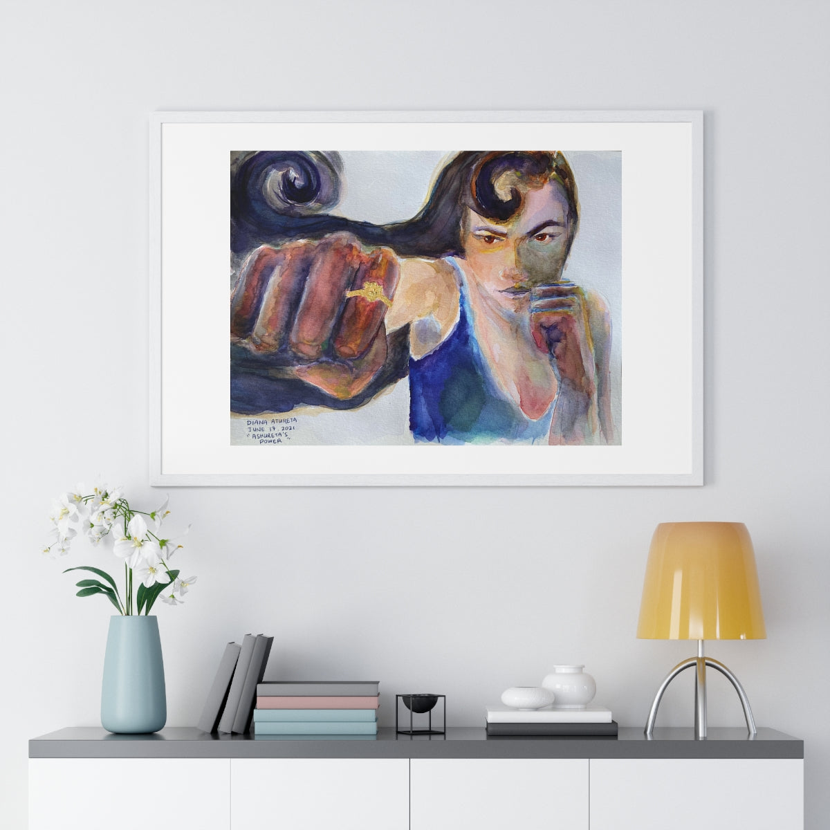 Ashureta's Power - Premium Framed Horizontal Poster