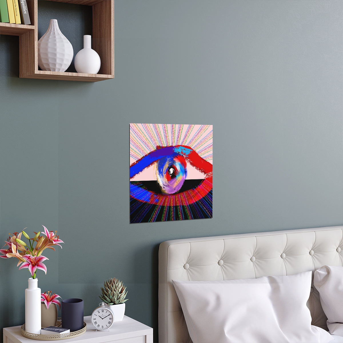 Shamash Eye Lash - Fine Art Poster