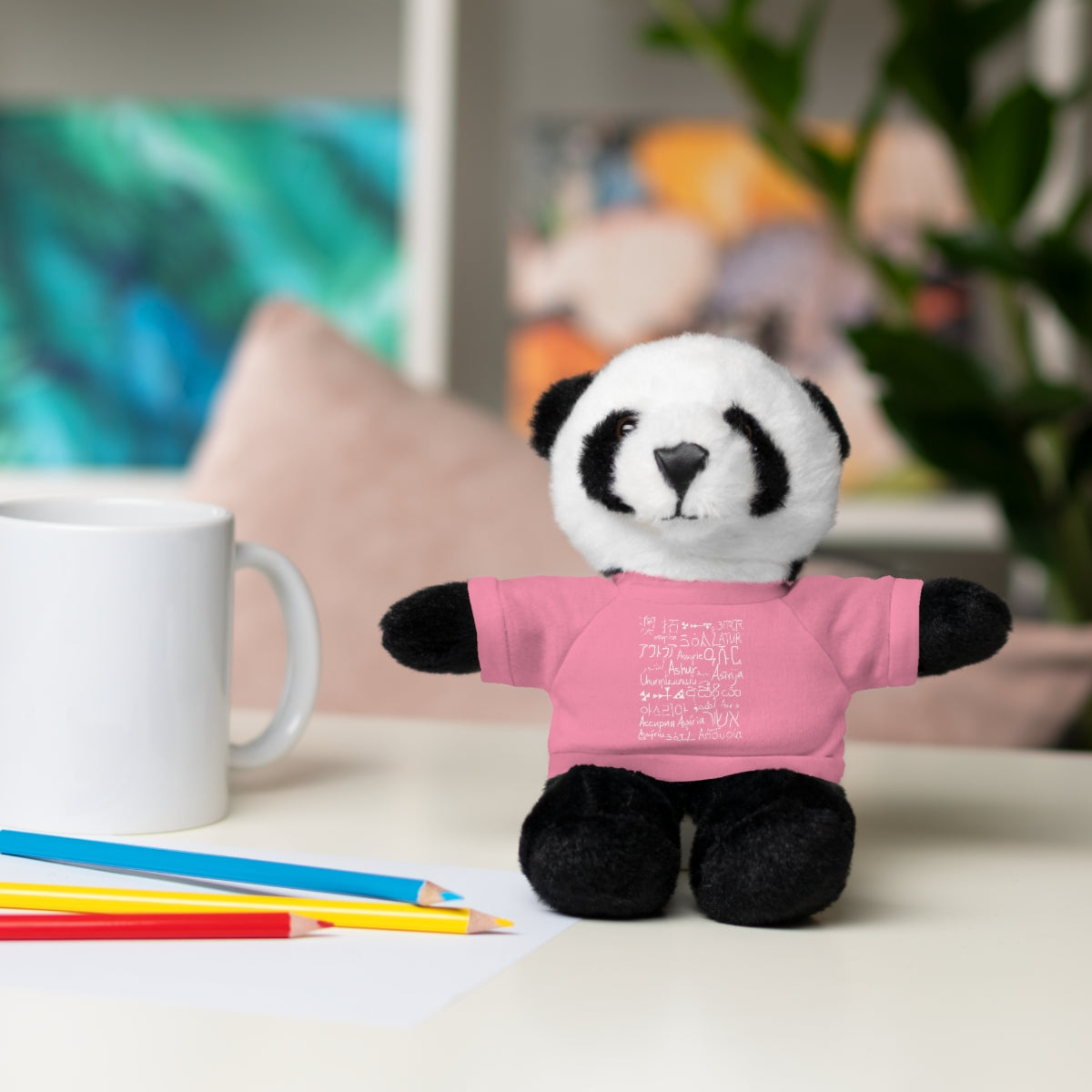Assyria Around the World - Stuffed Animals with Tee
