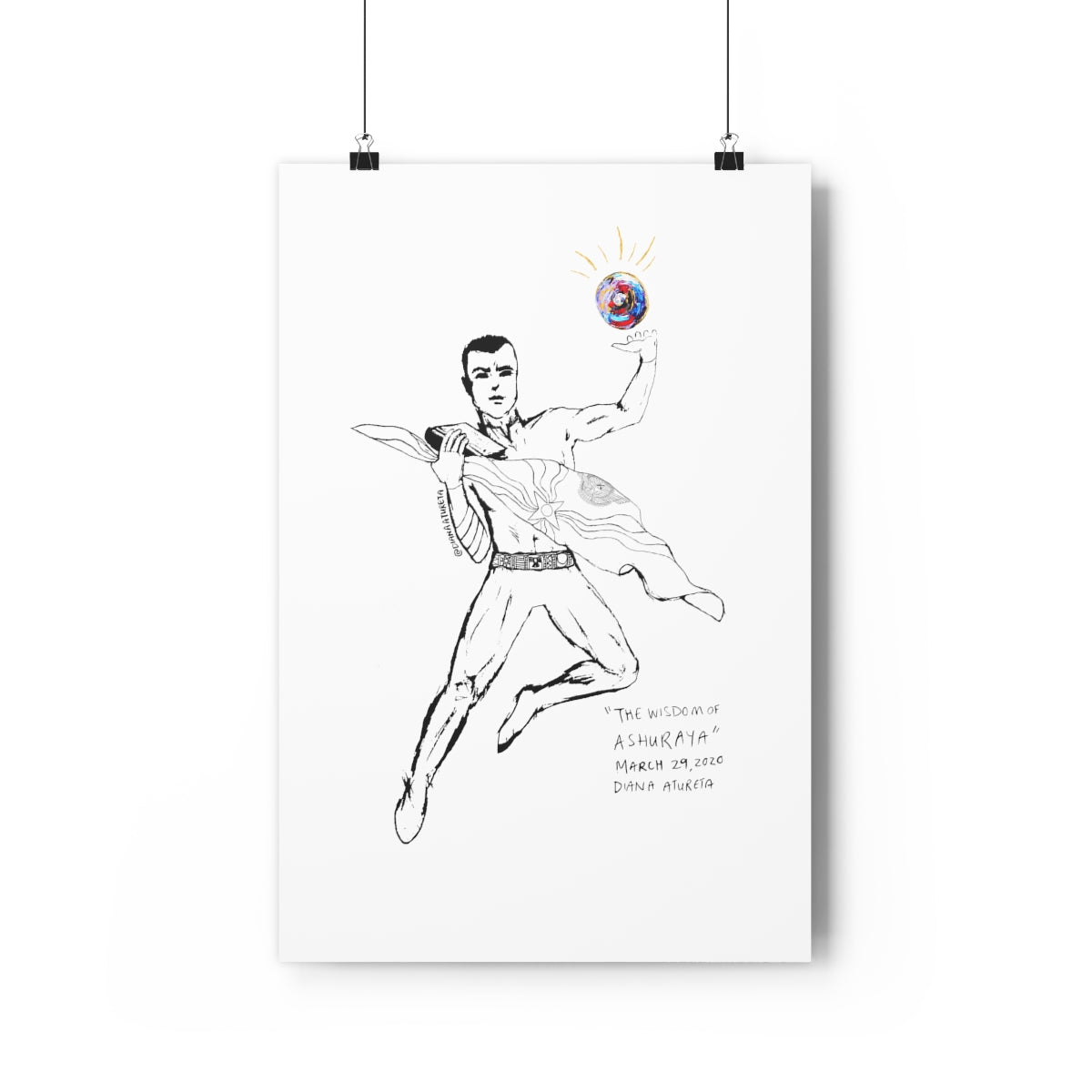 The Wisdom of Ashuraya - Giclée Art Print