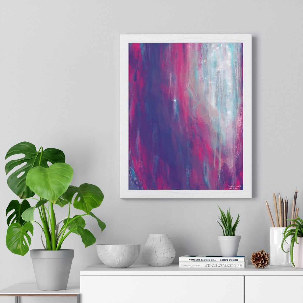 A Self Defining Odyssey - Premium Framed Vertical Poster