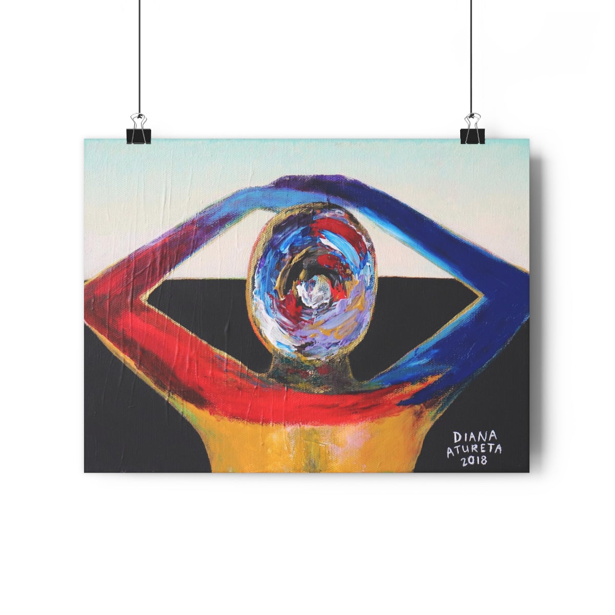 After Eye Sees, I Carpe Diem (I Seize the Day) - Giclée Art Print