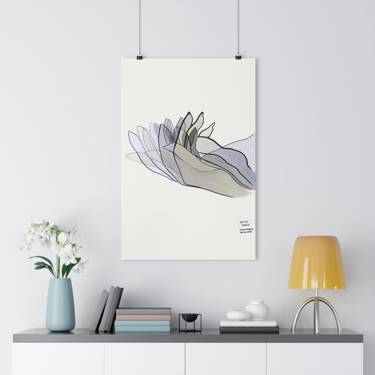 Artist Hand - Giclée Art Print