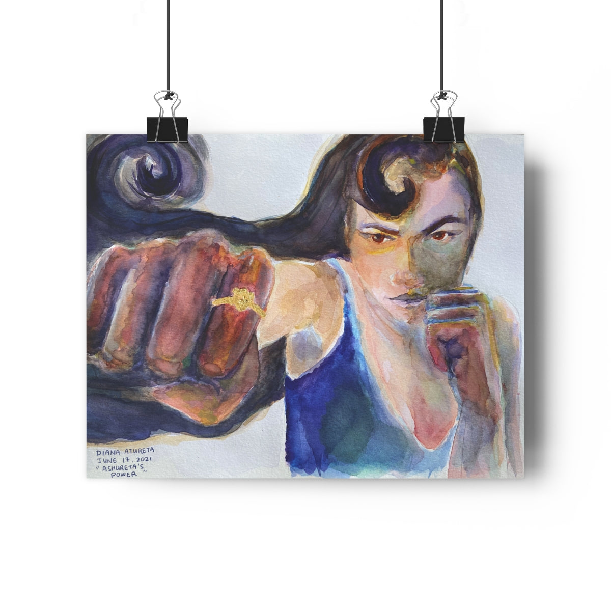 Ashureta's Power - Giclée Art Print