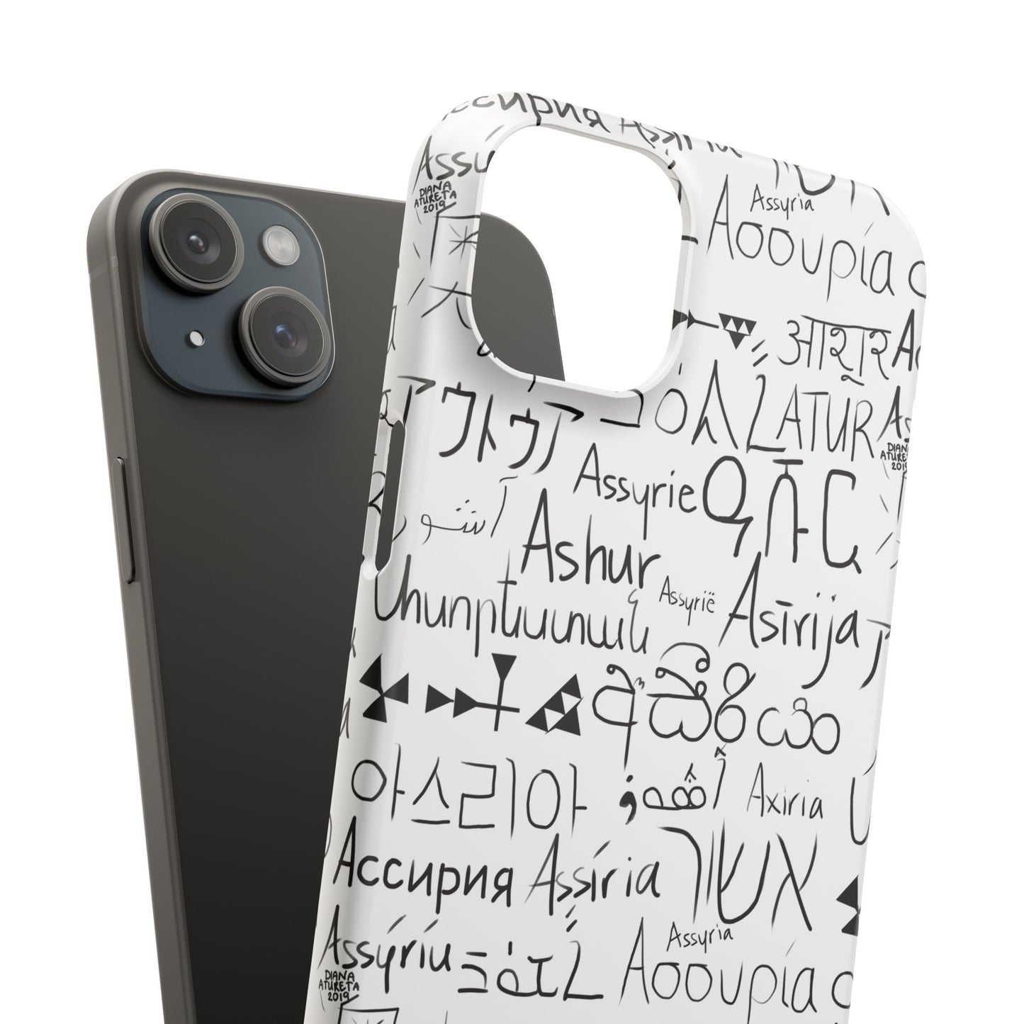 Assyria Around the World - Slim Case for iPhone and Android