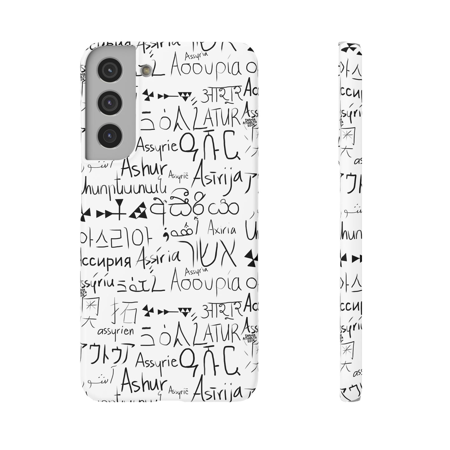 Assyria Around the World - Slim Case for iPhone and Android