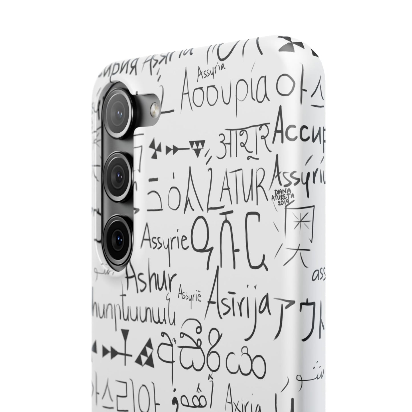 Assyria Around the World - Slim Case for iPhone and Android