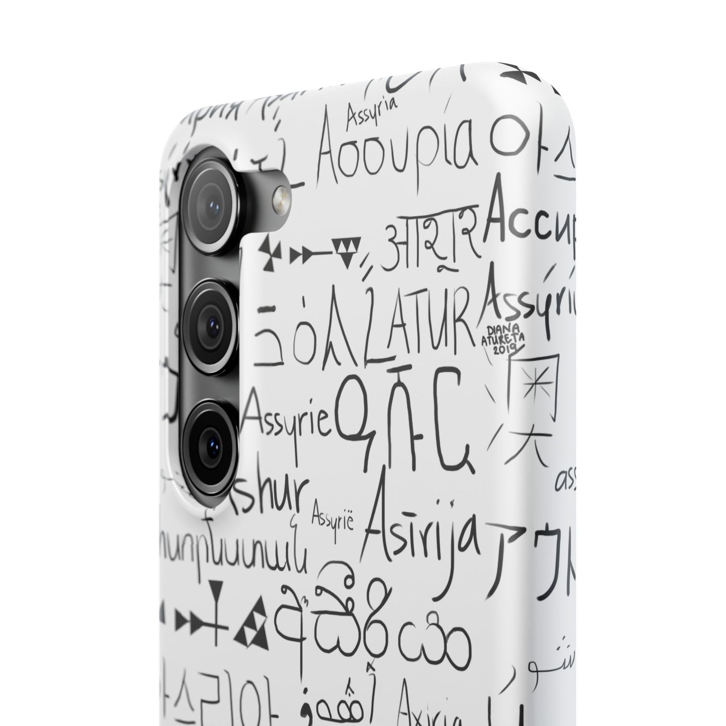 Assyria Around the World - Slim Case for iPhone and Android